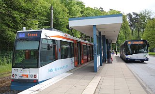 Der Streit um den Weiterbau der Stadtbahnlinie 1 nach Sennestadt geht weiter. - Silke Kröger