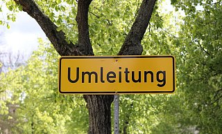 Für die Dauer der Sperrung ist eine Umleitung eingerichtet. - Pixabay