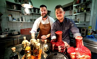 GT: (FF) Fototermin mit Mario Funke und Martin Engel von "The Butchers" - Andreas Frücht