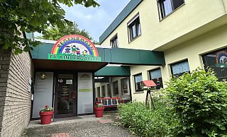 Die Eidinghausener Kindertagesstätte "Regenbogen" entspricht nicht mehr den modernen Kita-Standards. Deshalb soll sie weichen und Platz für einen Neubau machen. - Nicole Sielermann