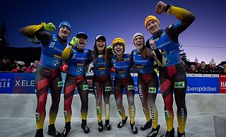 Goldrausch in Whistler: Rodel-Team mit überragender Medaillenbilanz. - DARRYL DYCK/The Canadian Press/AP/dpa