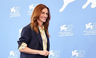 Keine Zeit für Sightseeing in Venedig: Julia Roberts bei den Filmfestspielen. - Scott A Garfitt/Invision/AP/dpa
