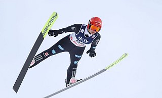 Katharina Schmid war in Lillehammer die beste deutsche Springerin. - Geir Olsen/NTB Scanpix/AP/dpa