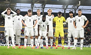 Enttäuschte Gesichter bei der deutschen U21. - Jennifer Brückner/dpa