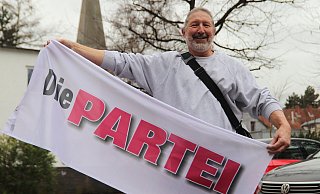 Jürgen Stöhr lädt für Mittwoch, 22. Januar, zu einer Infoveranstaltung ins „Dolbi" in Bünde ein. Ziel ist es, mit Gleichgesinnten „Die Partei" im Kreis Herford zu gründen. - Natalie Gottwald