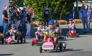 Die Rennen des „Solar Racing Cups“ dominierte in diesem Jahr der neunjährige Alexander Spilker aus Bielefeld. Er errang die Goldmedaille. - Andreas Zobe