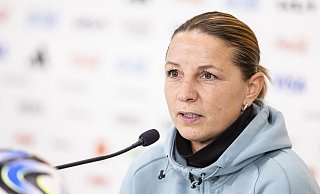 Inka Grings ist überzeugt, dass Julian Nagelsmann die richtigen Entscheidungen getroffen hat. - Michael Buholzer/KEYSTONE/dpa