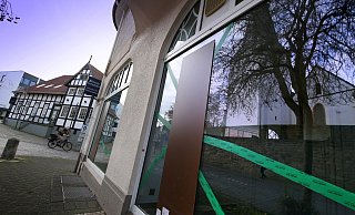 Zuletzt wurden Schaufenster an der Bahnhofstraße eingeworfen. - Gerald Dunkel