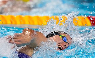 Isabel Gose ist ins WM-Finale geschwommen. - Vincent Thian/AP/dpa