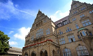 Das Alte Rathaus am Niederwall ist mehr als 100 Jahre alt. - Sarah Jonek