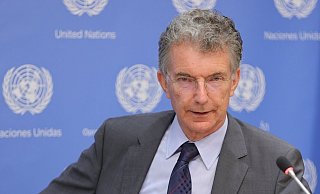 Christoph Heusgen im UN-Hauptquartier in New York. (Archivbild). - Foto: Luiz Rampelotto/ZUMA Wire/dpa