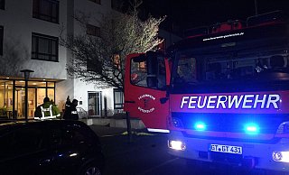 Ein Brand im Altenheim Kursana hat am Samstag die Feuerwehr auf den Plan gerufen. - Andreas Eickhoff
