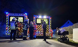 Die Feuerwehr und der Rettungsdienst sind in Bielefeld im Einsatz. - Paul Brinkmann