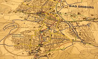 Die gelben Linien markieren Straßen, die im Alltagsradverkehrskonzept zu Fahrradstraßen umgewidmet werden sollten. - Burkhard Battran