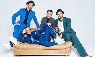 Maybebop: Christoph Hiller, Oliver Gies, Jan Bürger und Lukas Teske (v. l.) treten im November in Bielefeld auf. - Sven Sindt