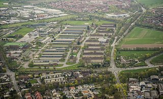 Die Barker-Kaserne: Hier sollen sich künftig auch Technologiefirmen ansiedeln können. - Gerd Vieler