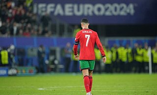 Bei der EM 2028 wird Cristiano Ronaldo nicht mehr dabei sein. - Sören Stache/dpa