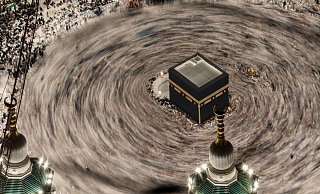 Saudi-Arabien beheimatet mit Mekka eines der größten Heiligtümer für Muslime. - -/SPA/dpa