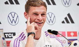 Kimmich steht vor seinem fünften großen Turnier mit der Nationalmannschaft seit der EM 2016. - Christian Charisius/dpa