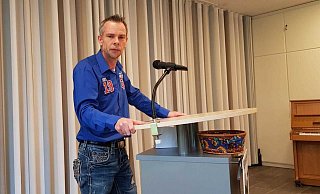 Marc Höcker will als Parteiloser Bürgermeister von Bünde werden. - Thorsten Mailänder