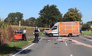 Bei dem Unfall verletzten sich insgesamt vier Personen, darunter ein erst sechs Monate altes Baby. - Patrick Schwemling