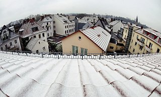 Die "weiße Pracht" - wie hier in Bielefeld - hatte ein recht kurzes Gastspiel. Jetzt gehen die Temperaturen nach oben. - Barbara Franke