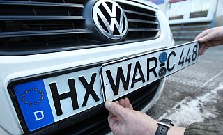 Aus dem HX für Höxter soll im Südkreis wieder ein WAR für Warburg werden. - Patrick Menzel