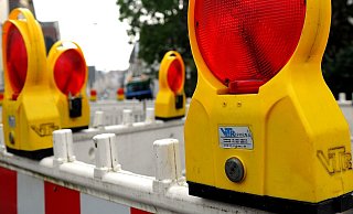 Die Bauarbeiten auf der Bundesstraße 64 gehen weiter. - Symbolfoto: Jens Reichenbach