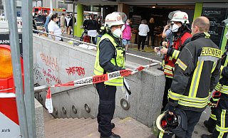 Der Tunnel musste evakuiert werden. - Jan-Henrik Gerdener