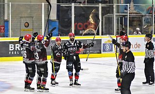 Die Herforder Ice Dragons haben in Krefeld den zweiten Sieg in Folge perfekt gemacht. - Yvonne Gottschlich