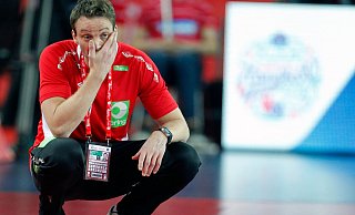 Handball-Trainer Christian Berge ist beim entscheidenden Spiel um die norwegische Meisterschaft zusammengebrochen. - Darko Bandic/AP/dpa