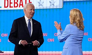 Joe Biden will den Grund für seinen desaströsen Auftritt beim TV-Duell ausgemacht haben. - Gerald Herbert/AP
