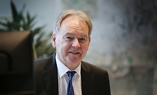 Wolfgang Koch hat noch gut zehn Monate im Amt. - Gerald Dunkel