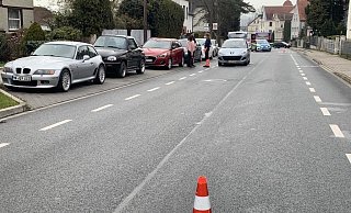 Das Kind wurde einige Meter weit über die Straße geschleudert. - Stefan Boscher