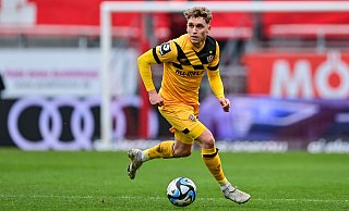 Dynamo-Mittelfeldspieler Luca Herrmann steht angeblich vor einem Wechsel von Dresden an die Pader. - picture alliance