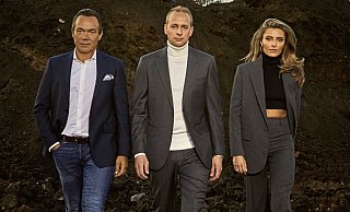 Thomas Hagedorn (von links), Christian Hülsewig und Sophia Thomalla arbeiten zusammen. - NW