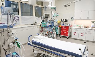 Der neue Schockraum in der Lübbecker Notaufnahme konnte rechtzeitig zu Weihnachten fertiggestellt werden. - MKK