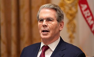 US-Finanzminister Scott Bessent teilte keine Details zu den geplanten Sanktionen mit. (Archivbild) - Alex Brandon/AP/dpa