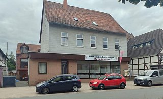 Auf die Tischlerei von Wilhelm Oeynhausen wurde ein Brandanschlag verübt. - Moritz Räker