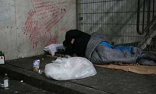 Obdachlosigkeit und Alkoholismus: Damit setzt sich in Paderborn der Verein Kim-Soziale Arbeit auseinander. - Holger Kosbab