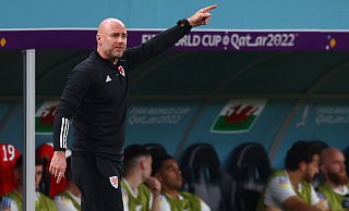 Coachte Wales 2022 zur ersten WM-Teilnahme seit 1958: Rob Page. - Tom Weller/dpa