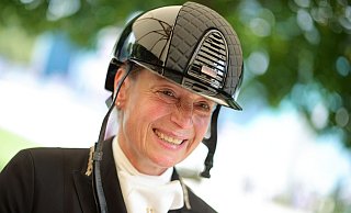 Isabell Werth ist mit ihren Auftritten in Stuttgart zufrieden. - Rolf Vennenbernd/dpa