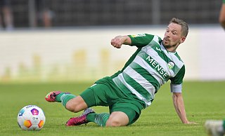 Kevin Freiberger und sein FC Gütersloh bekommen es am Samstagnachmittag mit Alemannia Aachen zu tun. - Jens Dünhölter