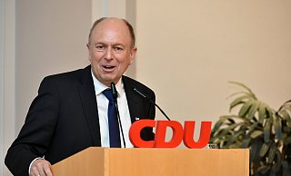 CDU Kreisvorsitzender seit 2018 und Bürgermeister in Bad Wünnenberg seit 2015, jetzt bewirbt sich Christoph Rüther darum, Landrat zu werden. - Wilfried Hiegemann