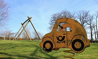 Die Idee, das neue Feuerwehrgerätehaus in Eversen auf dem Spielplatz zu bauen, kommt nicht ganz so gut an. - David Schellenberg