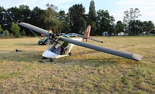 Nicht geplante Landung eines Ultraleichtflugzeugs Stemwede. - Polizei Minden-Lübbecke