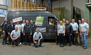 Das Team der Menke Glas GmbH. - Menke Glas GmbH