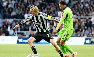 Nick Woltemade holte mit Newcastle United den nächsten Sieg. - Richard Sellers/PA/AP/dpa