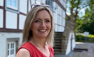Katrin Klugmann tritt für die FWB in Borchen als Bürgermeisterkandidatin an. - FWB