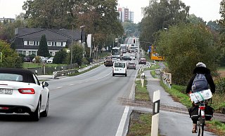 Zwischen Grafenheider Straße und Rabenhof soll die Herforder Straße vierspurig werden. - Wolfgang Rudolf